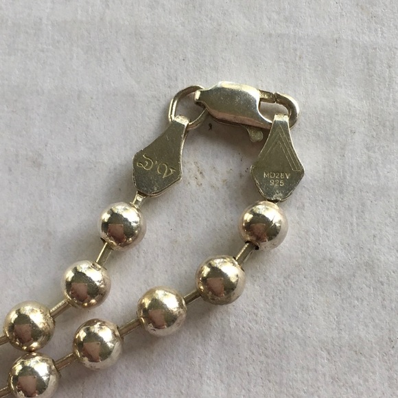 Chain Necklace Dv 925 Silver Stamp 